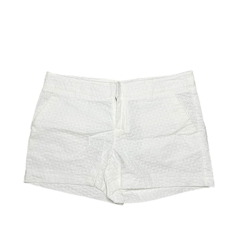 White Design Shorts